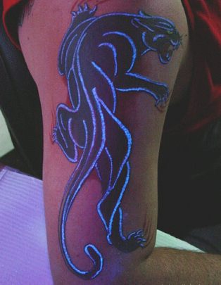 blacklight tattoos