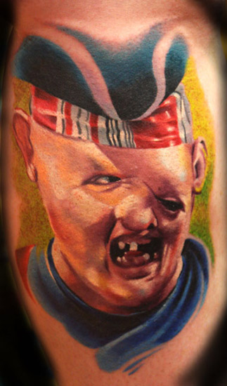 Goonies Sloth Tattoo