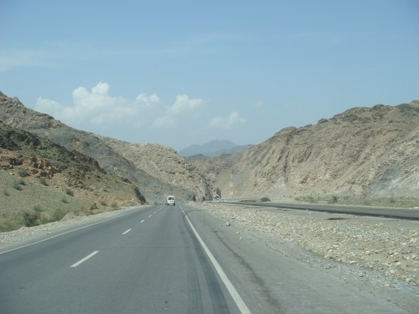 Afghanistan highway after Torkham