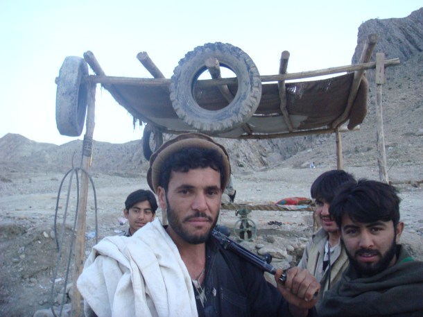 men with ak47 afghanistan