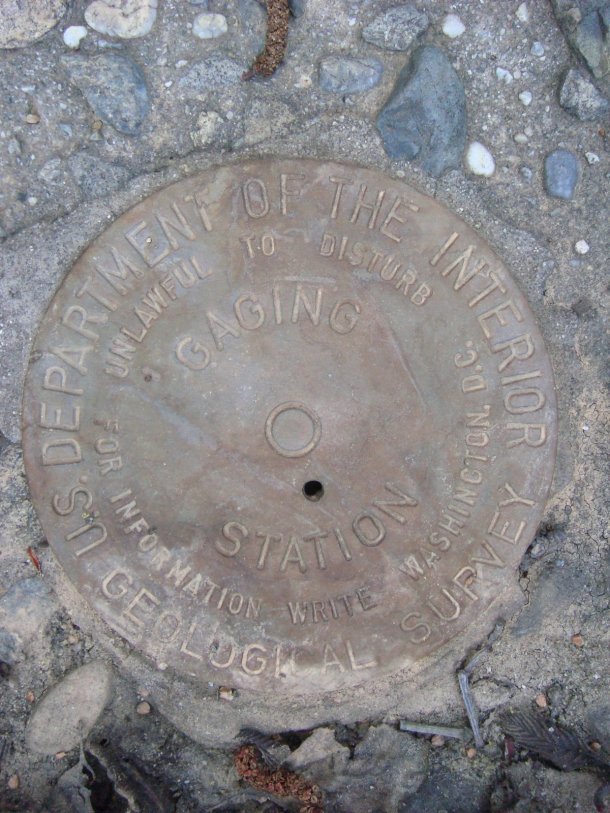 department-of-the-interior-gaging-station