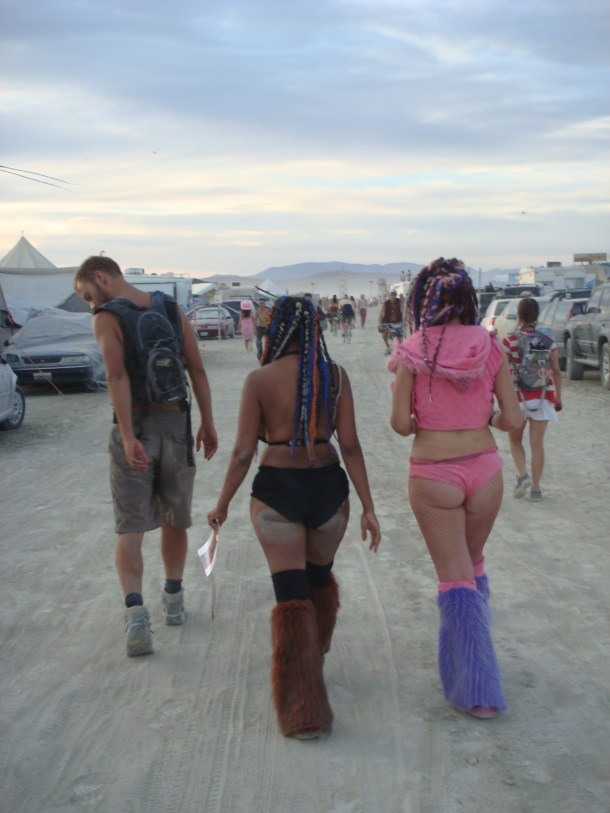 burning man girls
