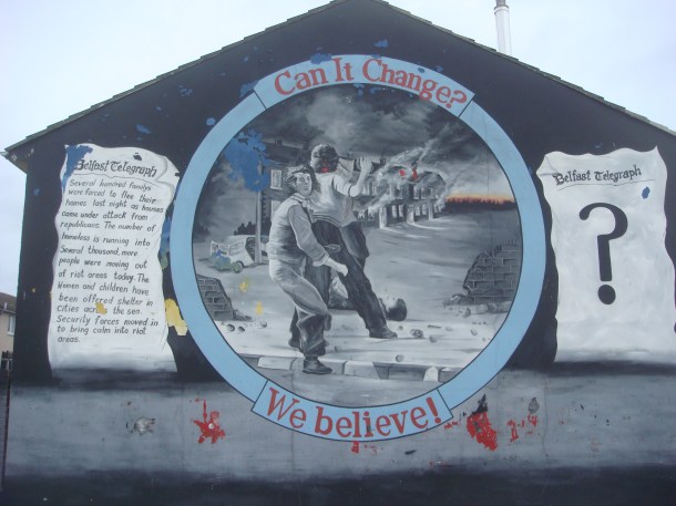 loyalist mural northern ireland