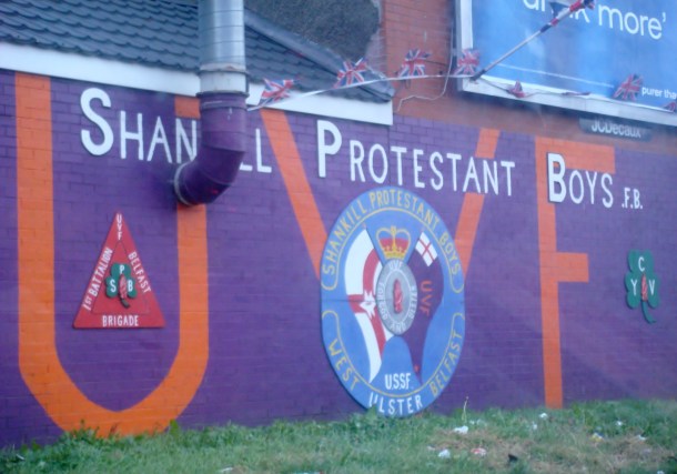 uvf protestant mural belfast