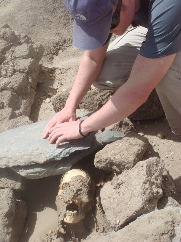 Justin Ames on Sai Island, Sudan