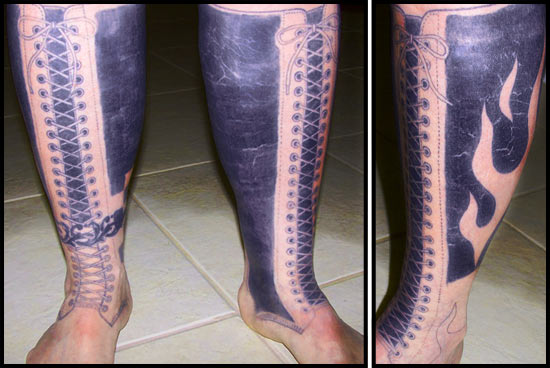 boot tattoo