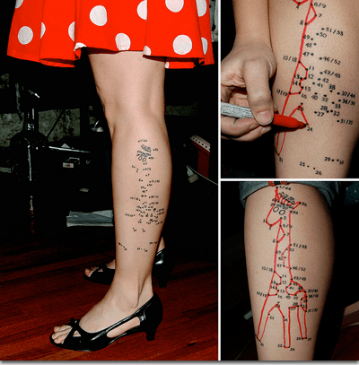 connect the dots tattoo