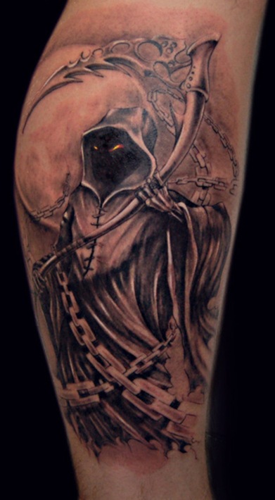 death tattoo