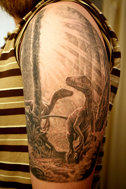 dinosaur tattoo