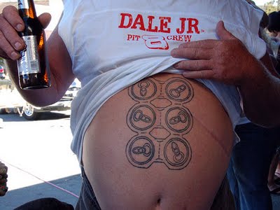 NASCAR tattoo