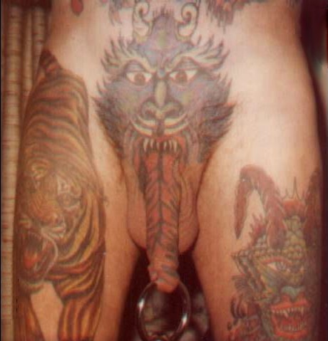 penis tattoo