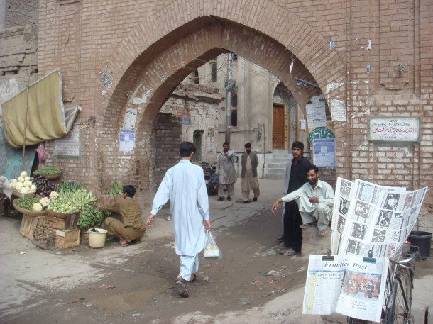 peshawar pakistan old market
