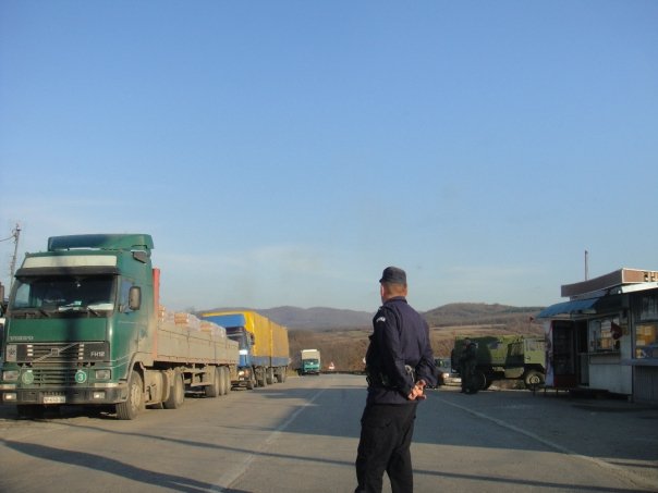 Serbia border crossing