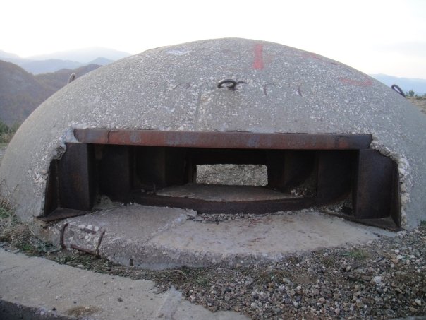 bunker-combat-albania A bunker in Albania intended for combat