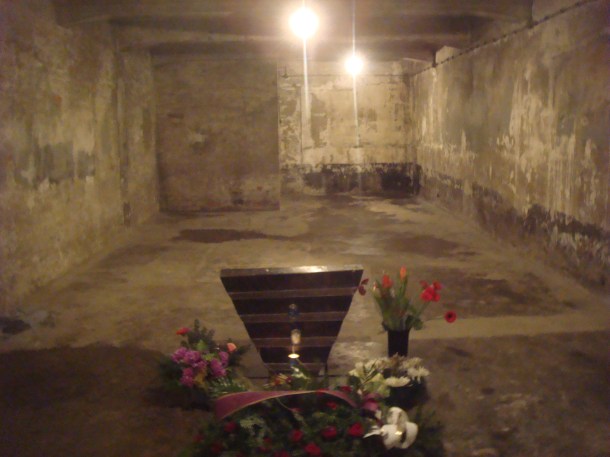 Gas chamber at Auschwitz