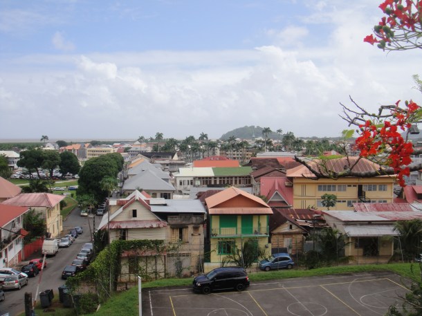 View of Cayenne, French Guiana