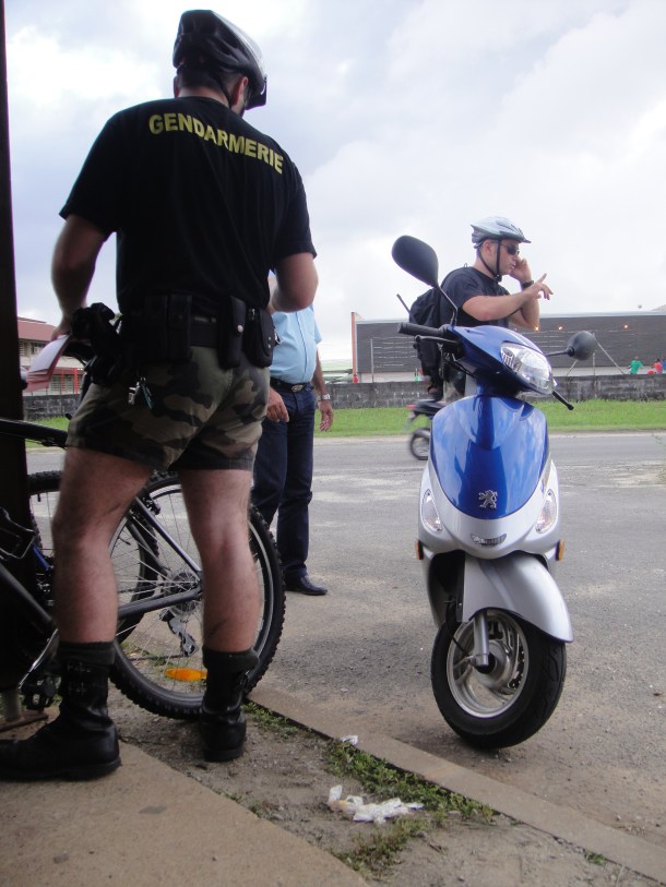 The police in French Guiana