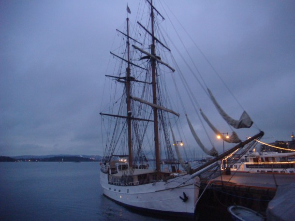 The sailing ship "Legend" now based in Norway