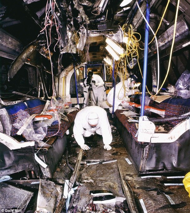 7/7 Bombing inside Tube car