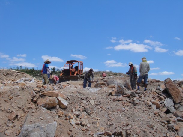 JC's diopside mine in Alagoas, Brazil