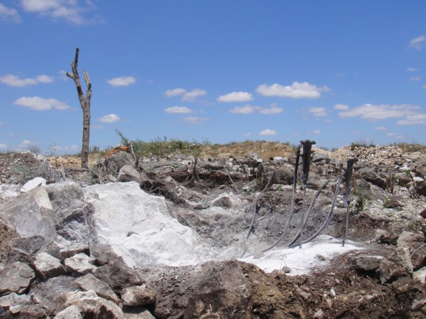 JC's diopside mine in Alagoas, Brazil