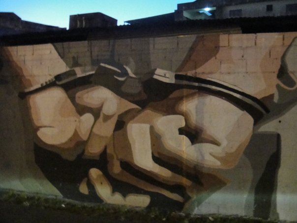 Anti-American graffiti and murals in Venezuela