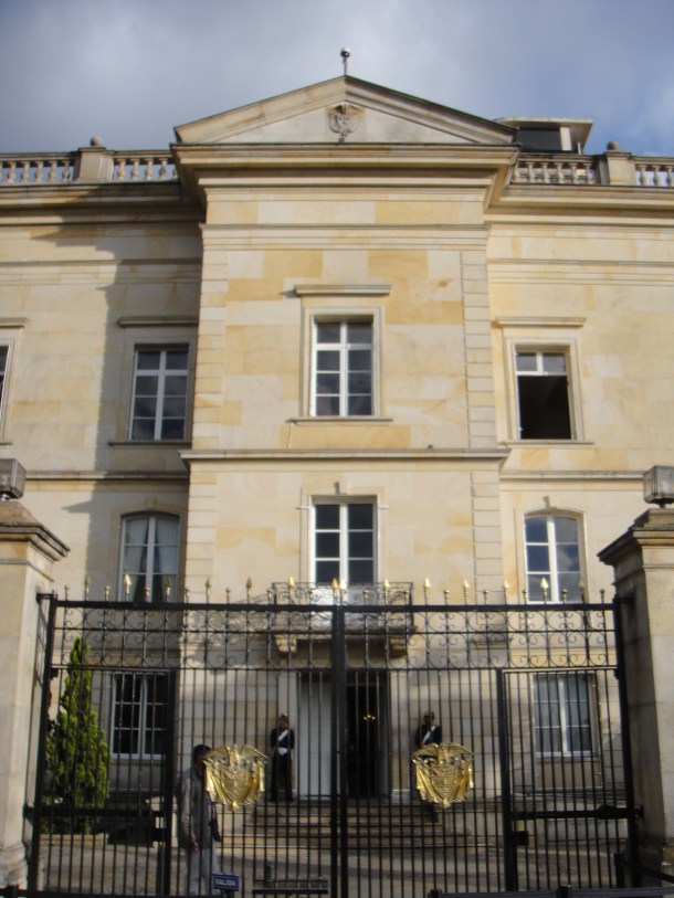 Presidential palace in Bogota, Colombia