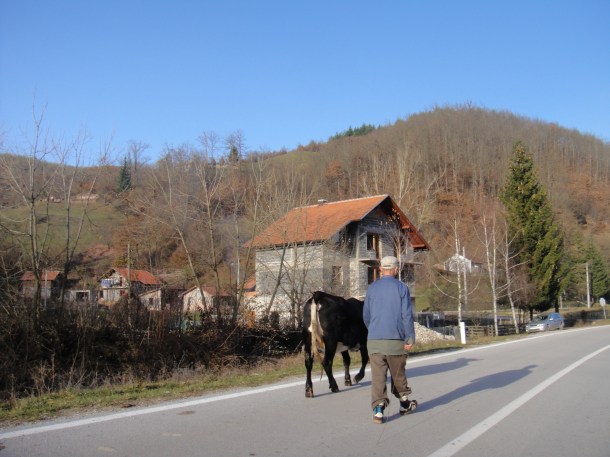 M-5 in Bosnia - East Sarajevo - Republic of Srpska - Sjetlina - Podgrab - Praca