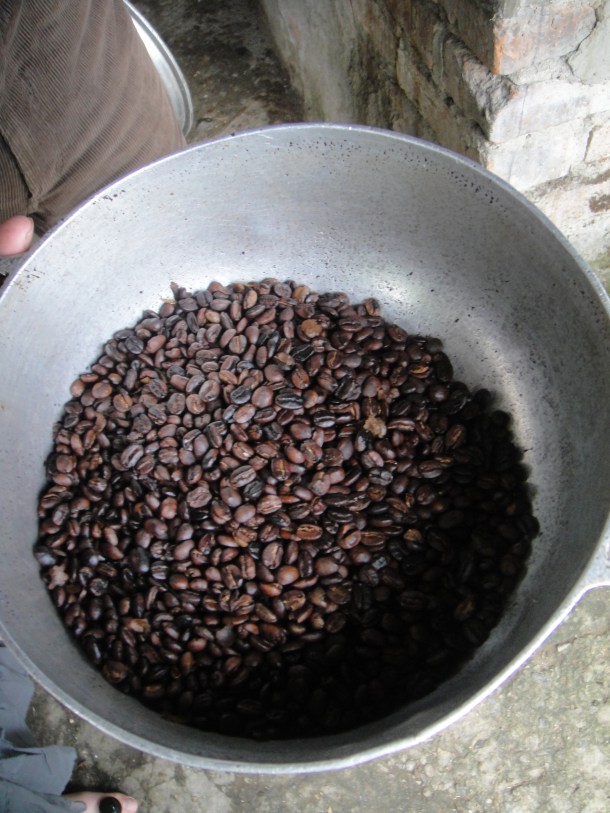 Don Elias and his coffee plantation in Salento, Colombia