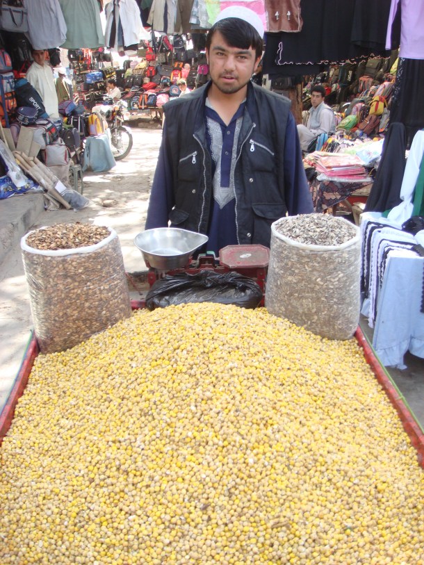 nut market in Herat