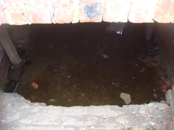 Inside the Birkenau gas chamber