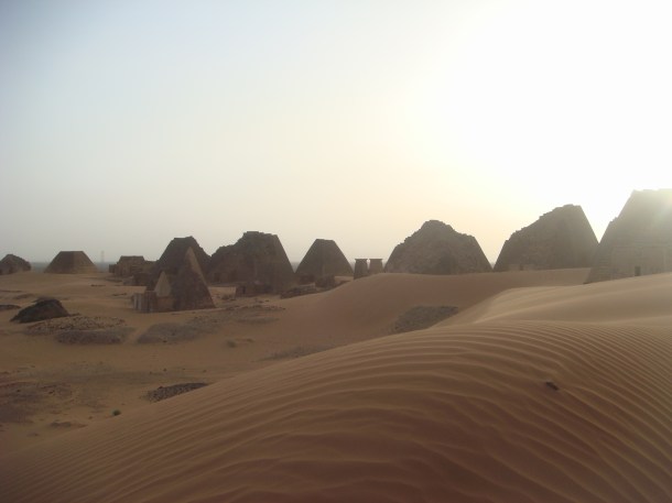 Meroe Pyramids, Sudan
