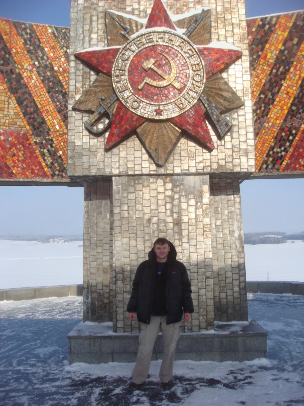 Justin Ames at Mound of Glory, Belarus