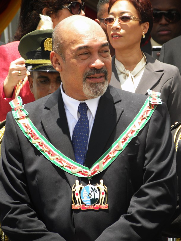 President Desi Bouterse