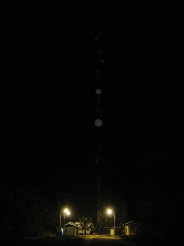 Major unsecured communications site near airport in Paramaribo, Suriname