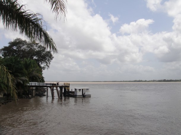 River access to Paramaribo, Suriname