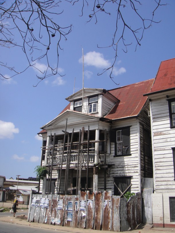 Paramaribo waterfront in Suriname