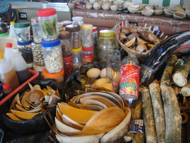Voodoo market in Paramaribo, Suriname