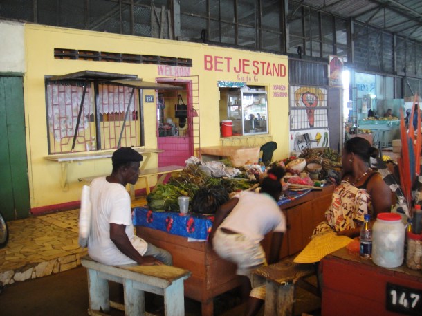 Voodoo market in Paramaribo, Suriname