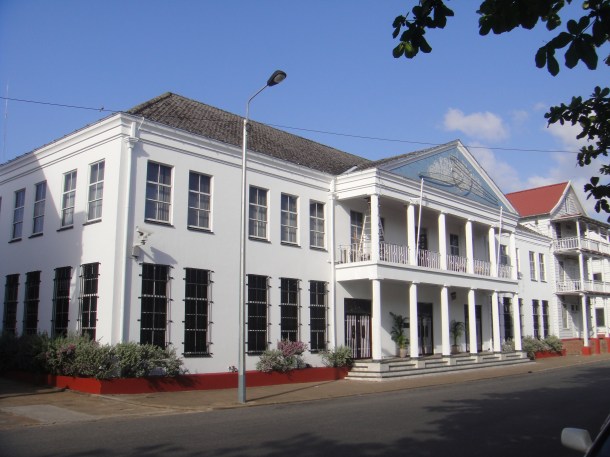 Ministry of Finance in Paramaribo, Suriname