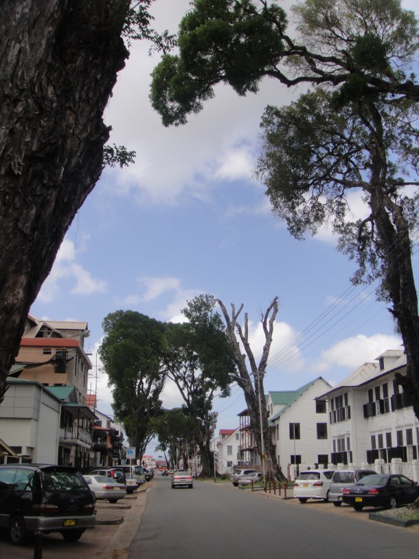Paramaribo business district, Suriname