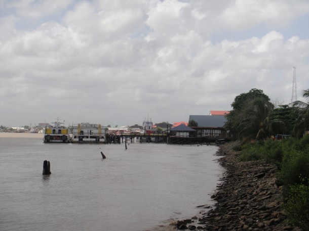 Easy river access for assault on Paramaribo, Suriname