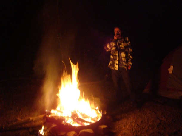 Justin Ames at Poker Flat