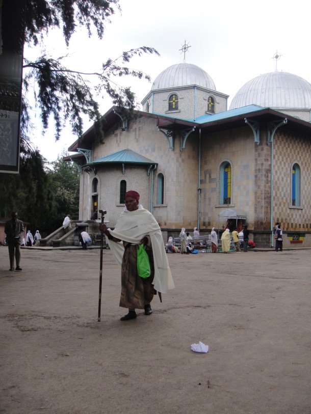 Church grounds in Addis Ababa