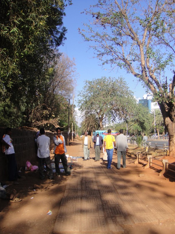 The streets of Bahir Dar