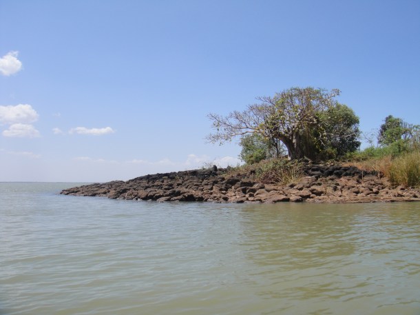 Entering the Blue Nile Outlet from Lake Tana