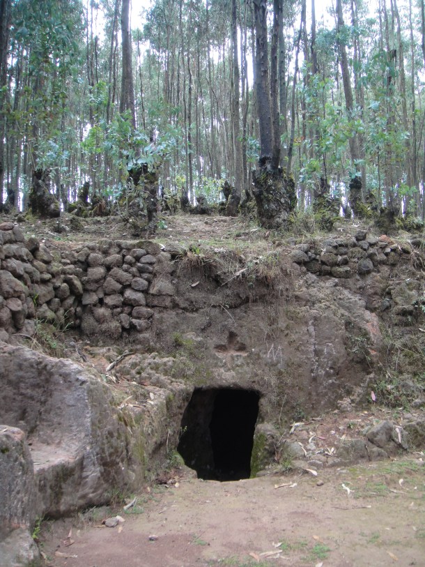 Outlaw's cave in Ethiopia