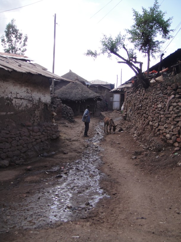 huts in Lalibela
