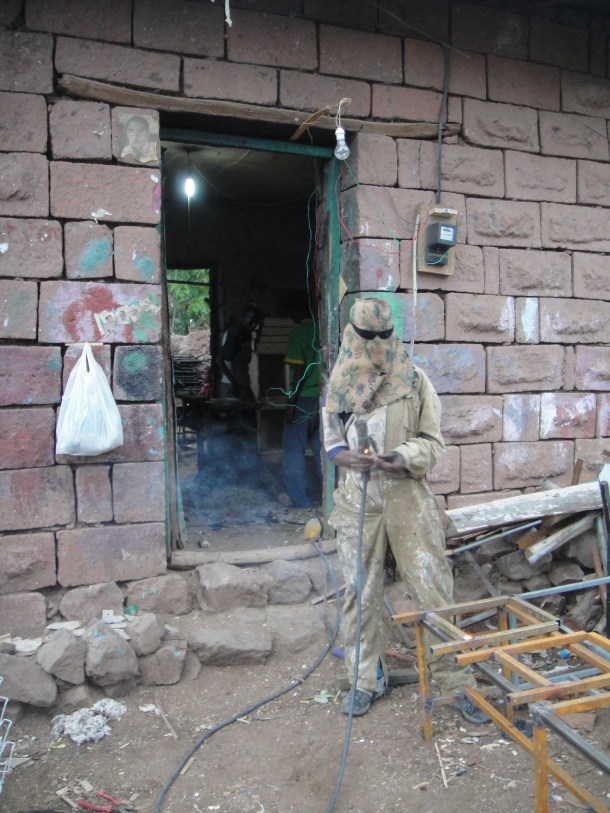 welder in Lalibela