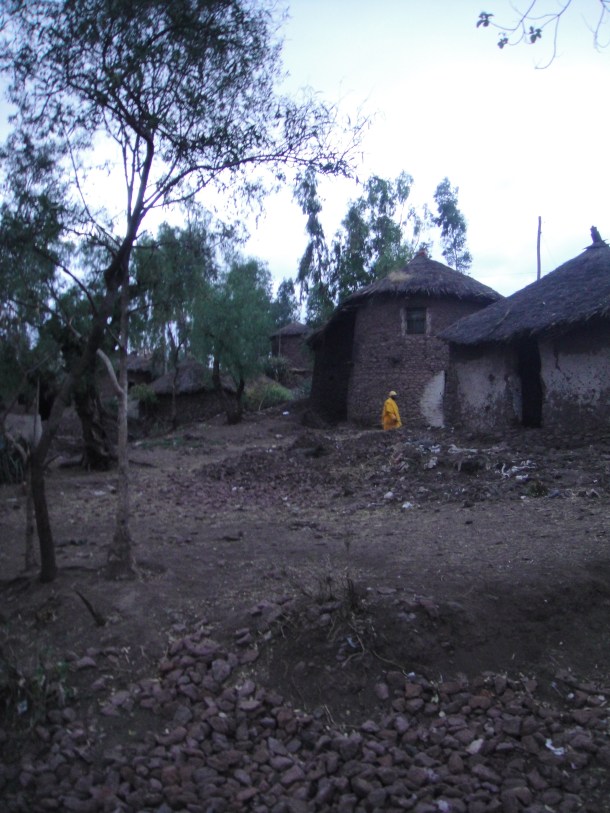 huts in Lalibela